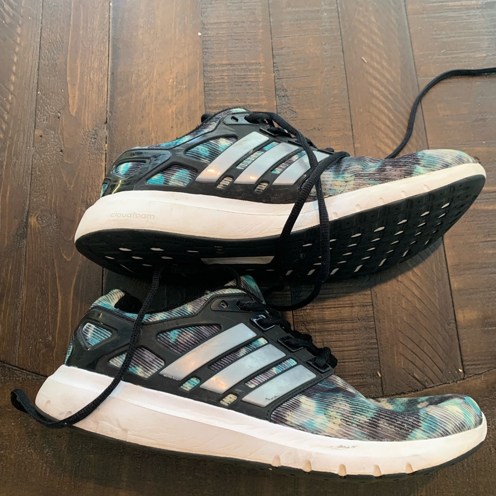 Adidas Cloudfoam PGS
789005 Teal 5 Eyelet
Walking Training Womens
Sneakers